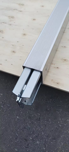 Nhà Máy Bán Buôn Nhiệm Vụ Nặng Nề 92 "-103" Có Thể Điều Chỉnh Hàng Hóa Thanh Tải Khóa Cho E Theo Dõi Hàng Hóa Điều Khiển Có Sẵn Nhôm Phụ Kiện - Product Image 5