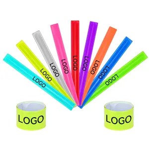 Dingfei Night Walking Cycling Running Safety Custom Reflective Strap Snap Bands