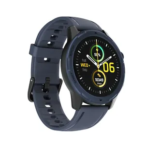 Akıllı saat yuvarlak artı Smartwatch ile Ip68 su geçirmez renkli tam ekran dokunmatik akıllı Waatch