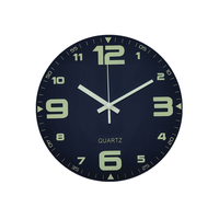 Reloj de Pared Analógico de Cuarzo Rústico Decorativo, Diseño Art Deco Silencioso para Sala de Estar