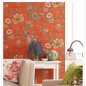 <span class=keywords><strong>Papier</strong></span> peint autocollant en PVC à prix d'usine UDK, motif floral/damassé, imperméable, décoration de salon, <span class=keywords><strong>papier</strong></span> peint amovible - Product Image 6