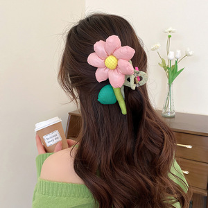 17 km — épingles à <span class=keywords><strong>cheveux</strong></span> en forme de fleurs, lot de mignonnes pinces à <span class=keywords><strong>cheveux</strong></span> coréennes avec croix en métal, Barrettes en forme de <span class=keywords><strong>crabe</strong></span> pour femmes et filles, accessoires capillaires, 2022 - Product Image 3
