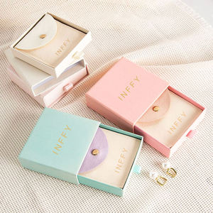 Manufacturer Custom Logo Rigid Cardboard Gift <b>Box</b> Glossy Lamination Magnetic Closure Recycled Jewelry Packaging for Bracelet - Product Image 1