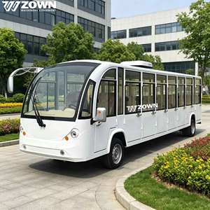 Autobús Eléctrico de Turismo de Larga Distancia a Precio Económico, con Asientos Cómodos y Baja Velocidad, para Uso en Zoológicos, Zonas Turísticas, Villas y Hoteles - Product Image 1