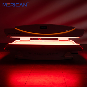 Merican chuyên nghiệp 5 bước sóng liệu pháp ánh sáng đỏ giường 660nm 850nm toàn thân dẫn điều trị vẻ đẹp thiết bị chăm sóc sức khỏe - Product Image 6