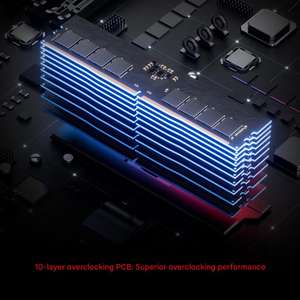 Lexar DDR5 6000MHz 32GB CL30 ECC Thor Gaming RGB RAM Memori Wings of God of Wa Blade Generasi 2 Desktop Tersedia - Product Image 3