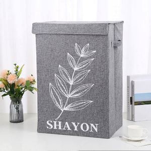 Modern Bathroom Foldable Non-Woven Fabric Hollow Storage <b>Box</b> Dirty Clothes Basket - Product Image 2