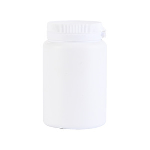 250ml white tear-off <b>bottle</b>, <b>small</b> round <b>bottle</b> for health supplement pills, calcium tablets, and capsules, PE plastic <b>bottle</b>. - Product Image 1