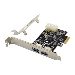 Carte d'extension interne PCIe X1 à 2 ports USB3.0 - Modèle ST667/SE-U3200A-2U - Débit <span class=keywords><strong>de</strong></span> transmission <span class=keywords><strong>de</strong></span> 1 Gbit/s - Product Image 2