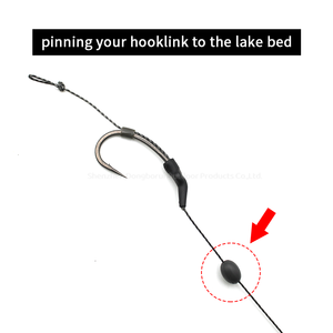 Perles ovales en tungstène, matériel de pêche à la <span class=keywords><strong>carpe</strong></span>, poids de montage, plombs, petits et grands - Product Image 4