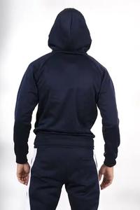 Sweat à capuche épais en coton de haute qualité, sans cordon, avec logo, grande taille, pour homme, échantillon gratuit - Product Image 3