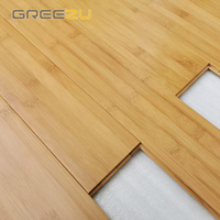 Greezu Parquet Suelo laminado impermeable Bambú Carbonizado Suelo de bambú horizontal diseñado