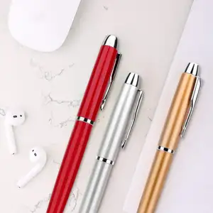 Wholesale Custom Slim Metal Pen Metal Ballpoint Pen With Logo