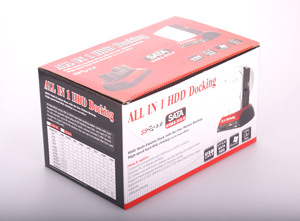 Vỏ ổ cứng gắn ngoài sata kép tất cả trong một ổ cắm HDD 2.5 "3.5" Ổ cắm HDD bằng nhựa tương thích 2.0 USB SSD/ HDD - Product Image 6