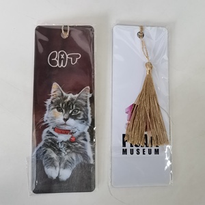 Promotional Bookmarks Custom by Guangdong Factory 3D Lenticular Bookmarks of Animals for Wholesale