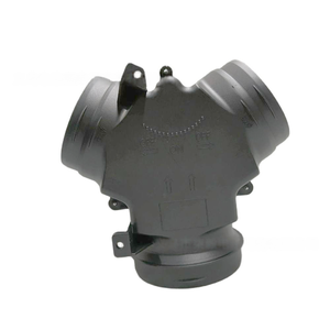 ข้อต่อพลาสติกรูปตัว Y แบบตรง 90-90-90 มม. พร้อมวาล์วปรับเกียร์ อะไหล่เครื่องทำความร้อนสำหรับเครื่องทำความร้อนในรถยนต์และรถบ้าน - Product Image 3