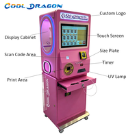 Distributeur automatique de faux ongles Cool Dragon, Kiosque commercial de beauté, Vente directe usine, Personnalisation prise en charge