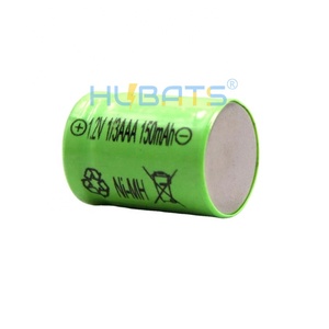 1/3AAA <span class=keywords><strong>NiMH</strong></span> <span class=keywords><strong>150mAh</strong></span> 1.2V có thể sạc lại pin 1/3AAA <span class=keywords><strong>150mAh</strong></span> <span class=keywords><strong>NiMH</strong></span> có thể sạc lại pin với nút Top - Product Image 3