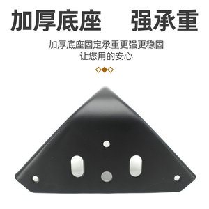 Pieds de meubles Boxuanya en acier laminé à froid, 12 cm, 15 cm, 18 cm, pour canapé moderne, table basse, support de lit, quincaillerie - Product Image 4