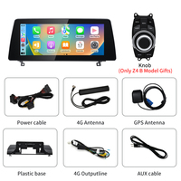 Reproductor Multimedia para Automóvil STWEI ID8 de 10.25 Pulgadas con Android 12, CarPlay Inalámbrico para Z4 E85 E86 E89 CIC NBT, Reproductor de Video, GPS, Navegador, Bluetooth