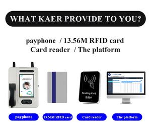 Téléphone payant <span class=keywords><strong>VoIP</strong></span> 4G à grand écran tactile <span class=keywords><strong>de</strong></span> 10 pouces pour les étudiants OEM ODM boîtier métallique école publique LTE WiFi extérieur libre-service - Product Image 2