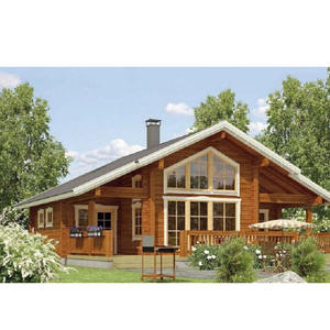 Chalet personalizado de alta calidad Oficina Casas prefabricadas plegables baratas Casa prefabricada verde - Product Image 1