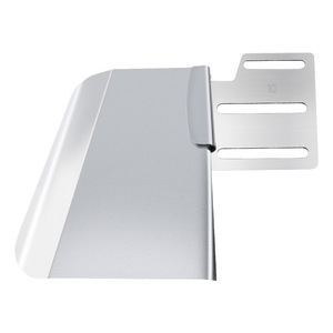 Fermeture éclair pliable rapide à ouverture de 10 mm en acier inoxydable pour machine à coudre à plat à double aiguille - Product Image 2