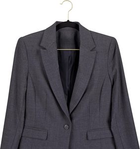 Velvet Hangers with Adjustable <b>Clips</b> Non-Slip Flocked Pants Hangers for Wardroble - Product Image 4