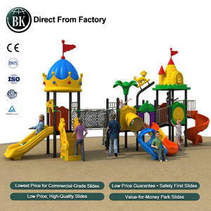 Juego de Parque Infantil de Plástico Resistente para Niños <span class=keywords><strong>con</strong></span> Características de Juego Seguro para Resorts y <span class=keywords><strong>Parques</strong></span> - Product Image 3