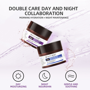 Nouvelle arrivée Crème de nuit pour le visage au rétinol Anti-âge Anti-rides Hydratante Acide hyaluronique Crème de jour et de nuit pour le visage - Product Image 2