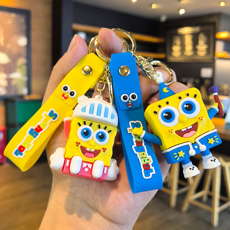 安全で安全なキーのための卸売スポンジボブキーホルダー -Alibaba.com