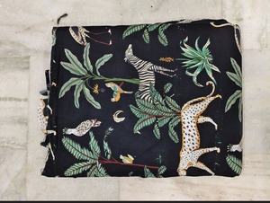 Tela de Algodón Lavada Estampada Multicolor Personalizable para Vestidos, Faldas y Trajes - Transpirable, Peso Medio, Alta Calidad para Cojines de Sofá - Product Image 2