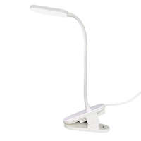 Lampe de table à pince de lecture LED pliable à approvisionnement direct d'usine avec interrupteur tactile col de cygne flexible