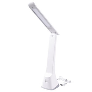 โคมไฟตั้งโต๊ะพับได้ทันสมัย AC แบบพับได้โคมไฟ LED ทรงหอคอยคมพร้อมกระเป๋าหนังเทียมโคมไฟตั้งโต๊ะ3ชั้น Taigexin - Product Image 1