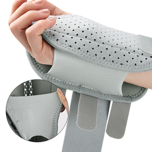 Nefes Alabilen Neopren Fileli Bilek Desteği 2 Alüminyum Ateli Ayarlanabilir Kompresyonlu Çekmeli Kapatma Moda/Klasik/Spor Desteği - Product Image 6