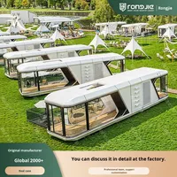 Rongjie R10 Nouveau Modèle 2025 Maison Conteneur Capsule Spatiale 20 pieds Design Moderne Garantie 5 Ans Chambre Ciel Étoilé Hôtels