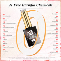 Vernis Gel Pailleté BOZLIN HEMA TPO TMPTA Sans Phtalates, Personnalisez Votre Marque, Vernis Gel Réfléchissant, Prix Usine, 45 Couleurs Scintillantes