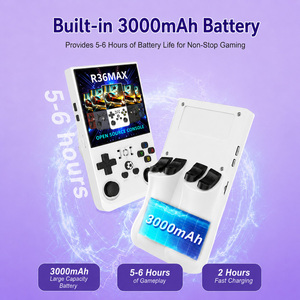 เครื่องเล่นเกมพกพา R36 Max Pro Retro ระบบแอนดรอยด์ หน้าจอ 4.0 นิ้ว คอนโซลวิดีโอเกม จอยสติ๊กคู่ เกมส์กว่า 20000 เกม ดูวิดีโอได้ รองรับ Wifi - Product Image 5