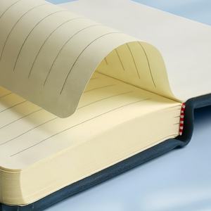 Carnet <span class=keywords><strong>de</strong></span> poche 200 pages lignées numérotées par paquet, format A6 mini (3,5" x 5,5") pour <span class=keywords><strong>le</strong></span> travail <span class=keywords><strong>et</strong></span> <span class=keywords><strong>le</strong></span> journalisation, couverture rigide en cuir - Product Image 3