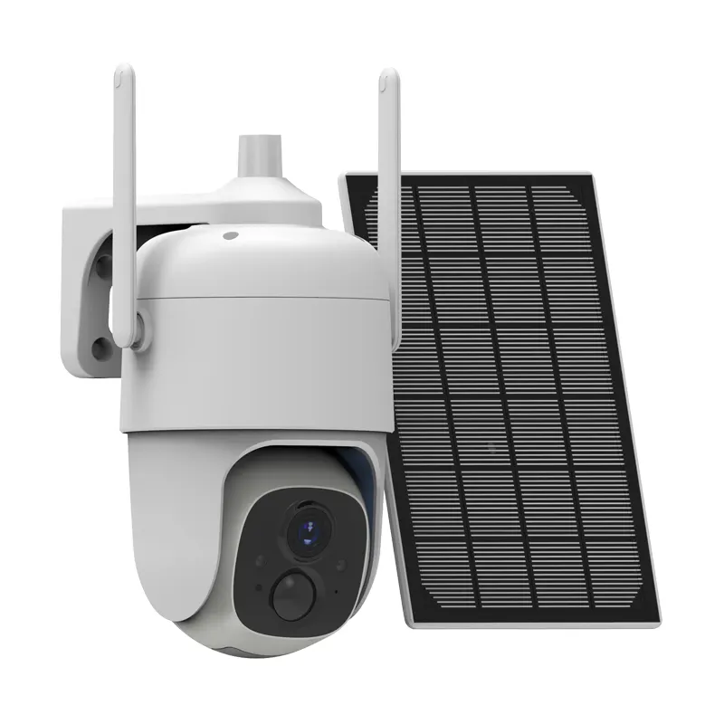 2mp Solar Low Battery 2MP wifi camera auto tracking battery WiFi IP Camera Smart Home 1080P built-in battery wifi camera