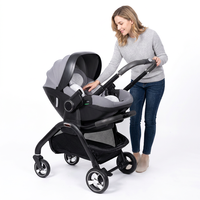 Poussette pliable 4 en 1 en alliage d'aluminium Kidilo Private Label, poussette de voyage légère et luxueuse pour l'extérieur, fabricant chinois