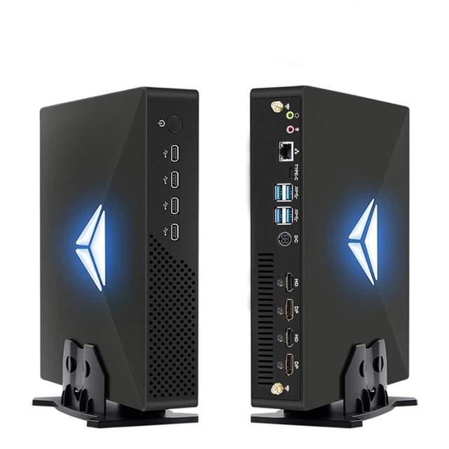Power Gaming Mini PC MV200 Nvi-dia RTX 3050 8G GDDR6 Intel Core I9 I7 I5 Desktop Computer Win-dows 11 2*HDMI2.1 2*DP1.4 4x8K UHD
