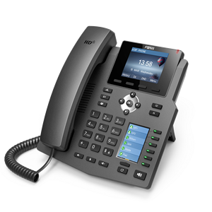 Téléphone IP d'entreprise <span class=keywords><strong>Fanvil</strong></span> <span class=keywords><strong>X4</strong></span>, 4 lignes SIP, double écran couleur, PoE Gigabit (X4G), double port RJ45, voix HD, téléphone de bureau professionnel - Product Image 2