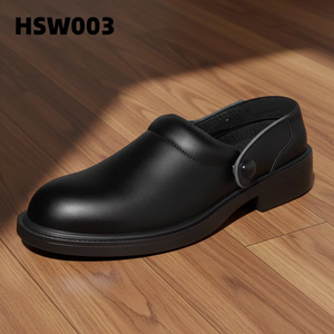 ZYF, <span class=keywords><strong>Scarpe</strong></span> <span class=keywords><strong>Antinfortunistiche</strong></span> per Servizi Alimentari con Punta in Acciaio, Antigermi, per Sale Metrologiche, Nero/Bianco, Modello HSW020 - Product Image 4