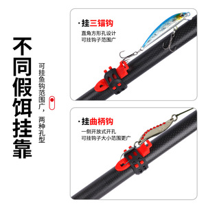 Anzuelos de plástico para pesca en agua salada, jigs para pesca en rocas oceánicas, señuelos artificiales, colgadores de cebo, accesorios de pesca. - Product Image 4
