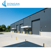 Structure en acier résistant à la corrosion, design européen, garantie de 5 ans, entrepôt logistique préfabriqué de grande taille avec accessoires complets