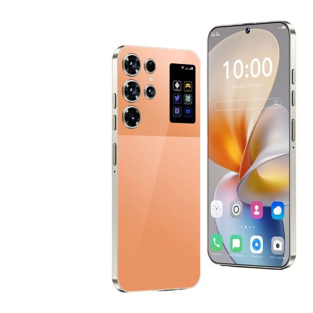 2025 New S26 Ultra Android 14.0 5G Smartphone 7.3inch HD Original 16GB 1TB 7800mAh Dual Sim Card French Deca Core English