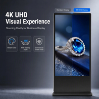 Vente en gros - Écran tactile vertical LCD - Support d'affichage publicitaire LED - Affichage publicitaire Full HD de grande taille pour l'intérieur