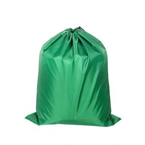 <b>Waterproof</b> Durable Washable Reusable Modern Polyester Laundry <b>Bag</b> with <b>Drawstring</b> Closure for Home Use and Clothing Storage - Product Image 3