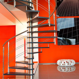 Escalier <span class=keywords><strong>en</strong></span> colimaçon extérieur résistant aux intempéries Prima North American, design économique, <span class=keywords><strong>kit</strong></span> d'escalier <span class=keywords><strong>en</strong></span> colimaçon extérieur - Product Image 1
